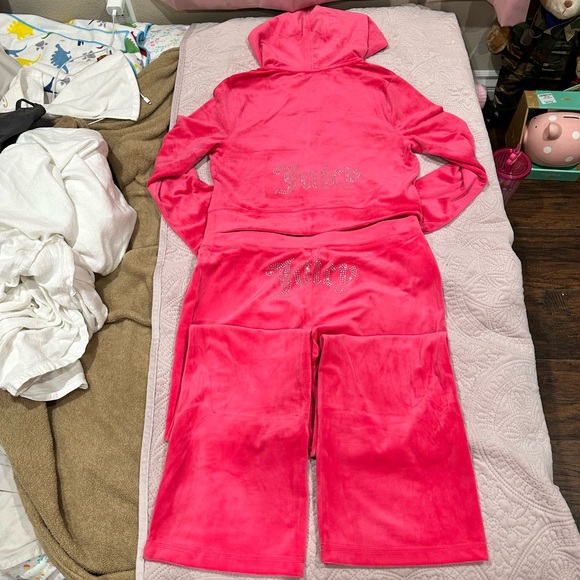 Bling Juicy Couture Veloure Tracksuit - Picture 3 of 11